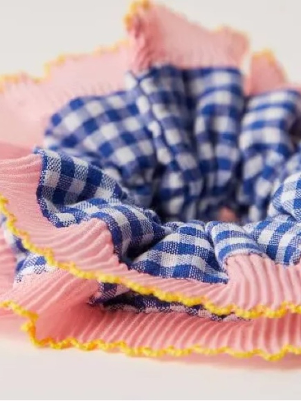 Free People- Blue Valentine Jumbo Scrunchie